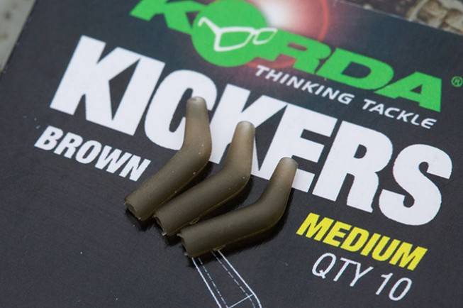 Line Aligner Korda Kickers, Brown, Large, 10buc/plic