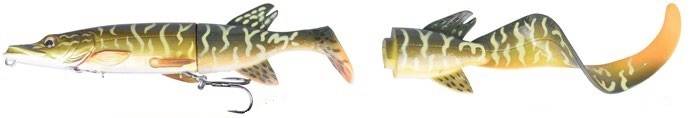 Shad Savage Gear Hybrid Pike SS01, Pike, 17cm/45g, 1+2buc/blister