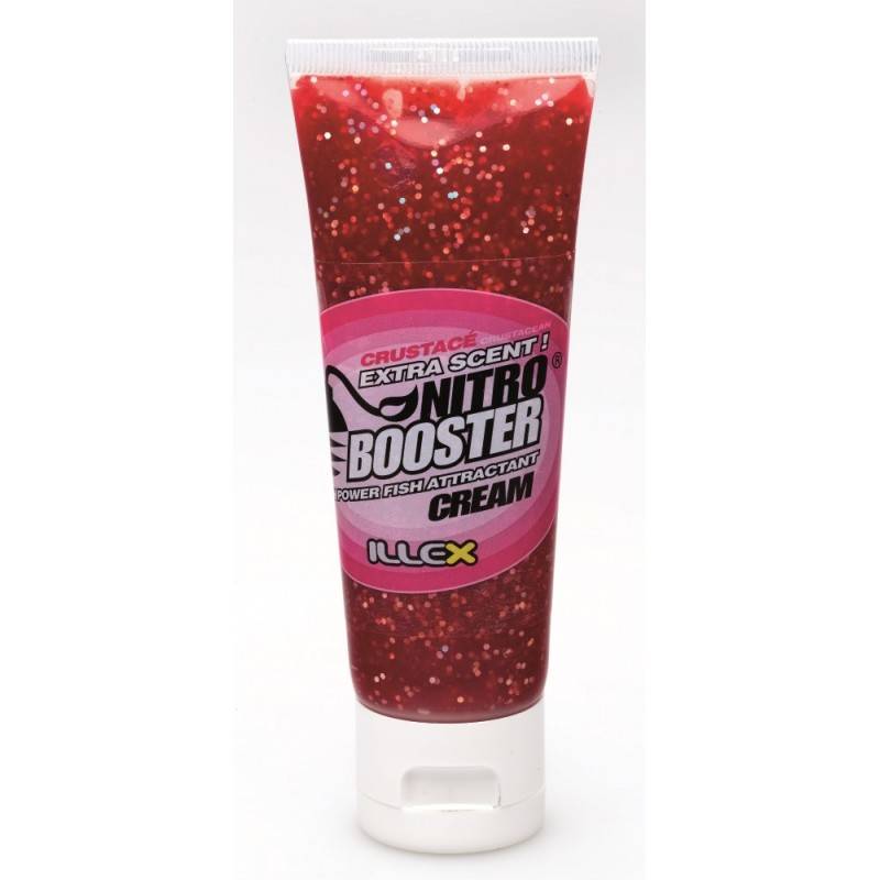 Atractant cremă Illex Nitro Booster, Crustaceam Red, 75ml