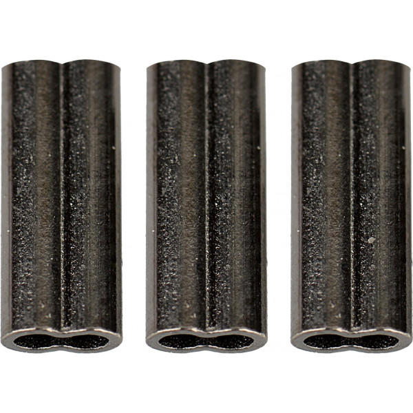 Bride Savage Gear Double Barrel Crimps, 1.5mm/10mm, 50buc/plic
