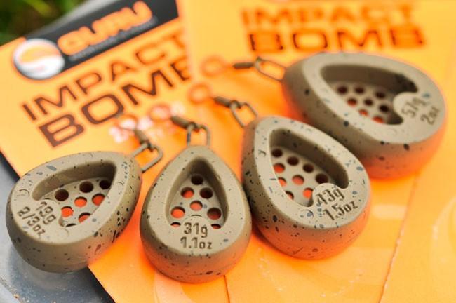 Plumb fix cu vârtej Guru Impact Bomb, 19g, 2buc/blister