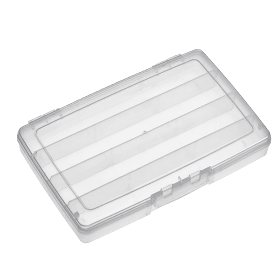 Cutie pentru accesorii Plastica Panaro, 24x15x3.5cm, 4 compartimente