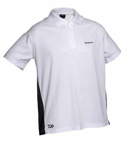 Tricou polo Daiwa, Alb, 2X-Large