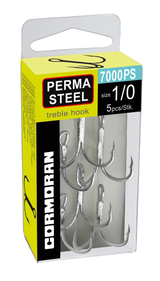 Ancoră Cormoran Perma Steel 7000PS, Nr.3, 5buc/plic