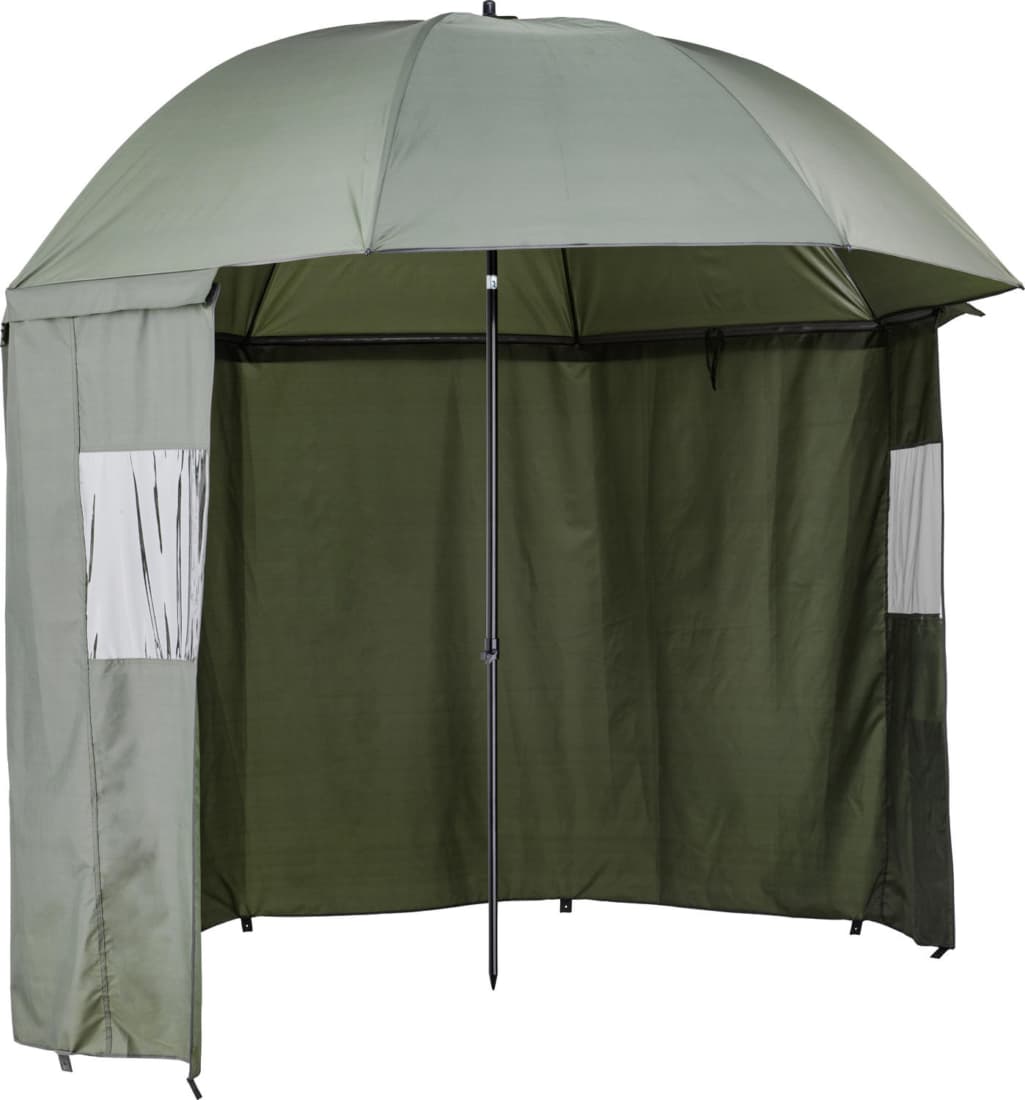 Umbrelă cu paravan Cormoran, 250cm