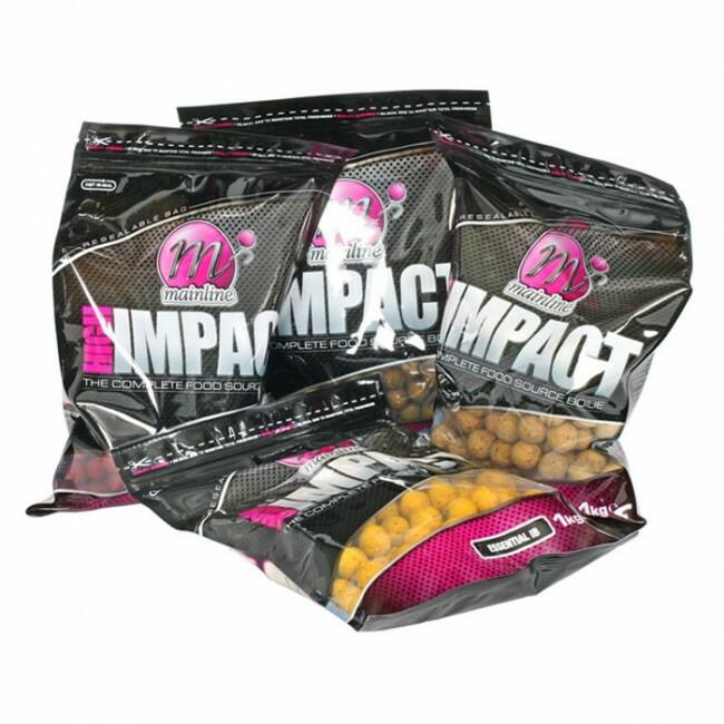 Boilies Mainline High Impact, Diamond Whites, 15mm, 3kg
