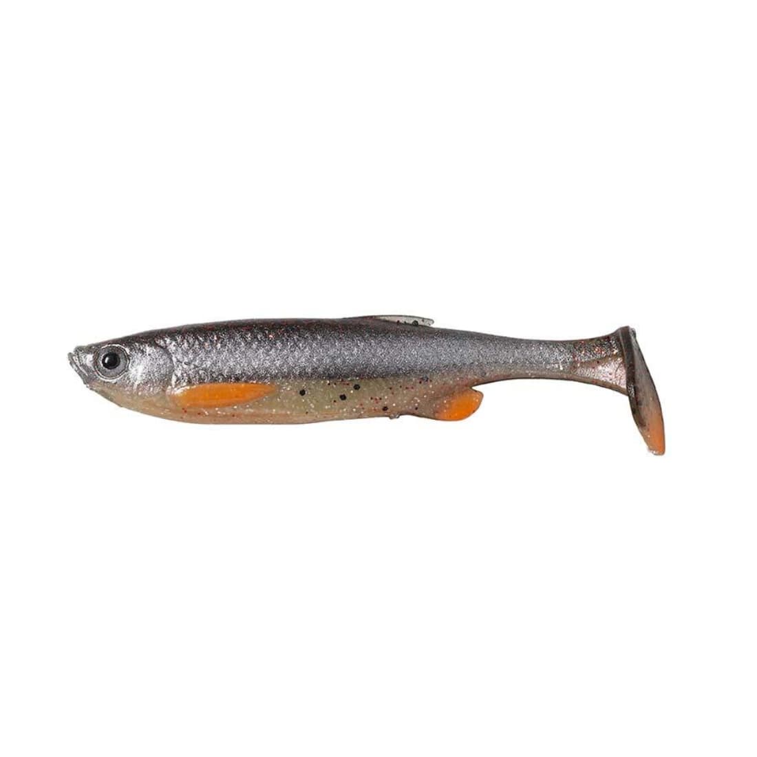 Shad Savage Gear Fat Minnow T-Tail, Green Pearl Silver, 7.5cm/5g, 4buc/plic