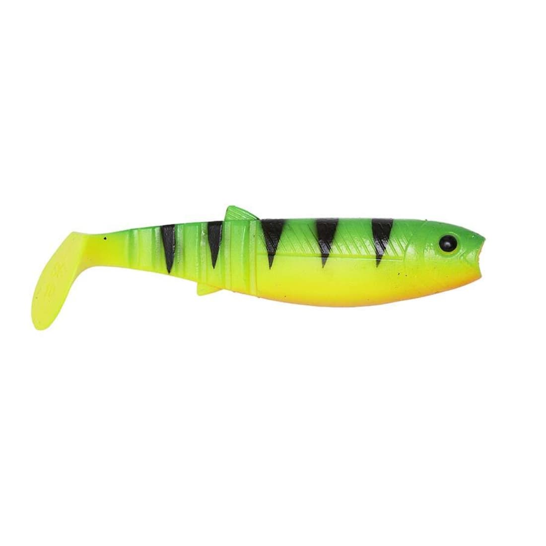 Shad Savage Gear Cannibal Shad Firetiger 10cm/9g, 1buc/plic