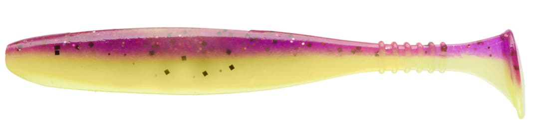 Shad Daiwa Tournament D'Fin, UV Crush Candy, 10cm, 7buc/plic