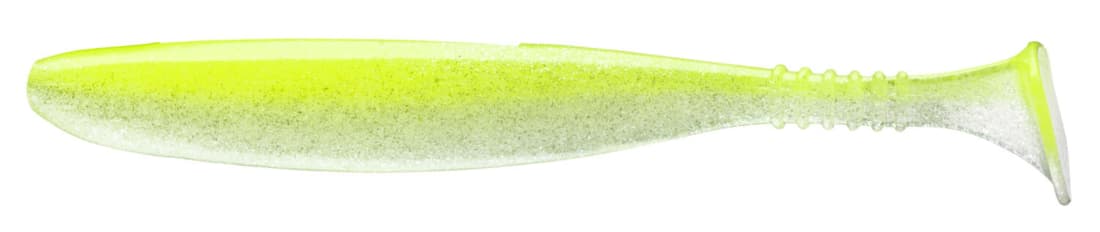 Shad Daiwa Tournament D'Fin, UV Lime Pearl, 12.5cm, 5buc/plic