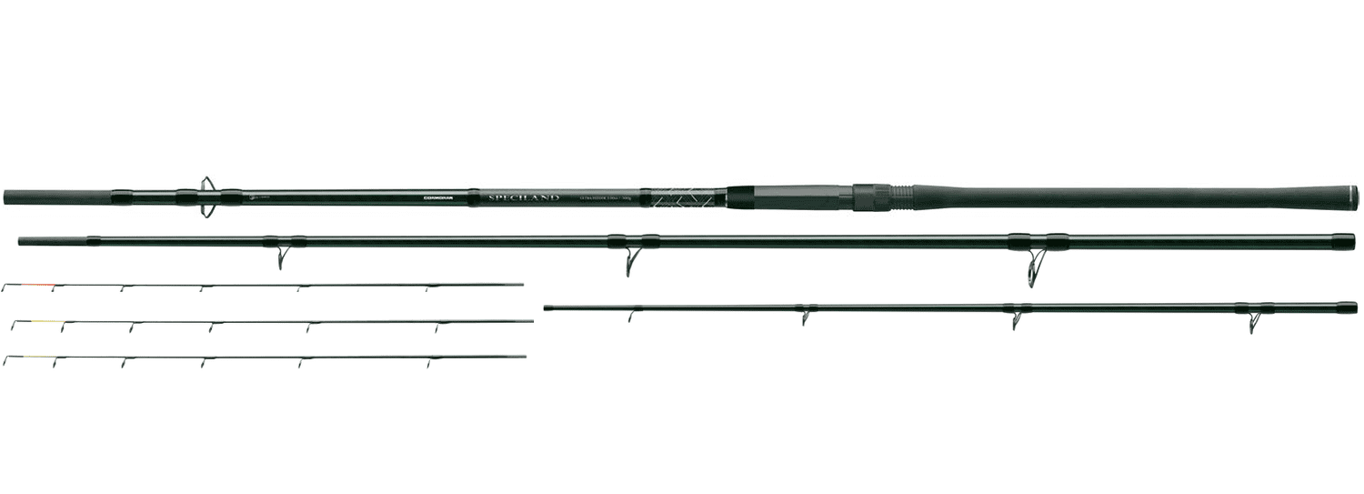 Lansetă feeder Cormoran Speciland Ultra, 3.90m/300g, 3+3buc