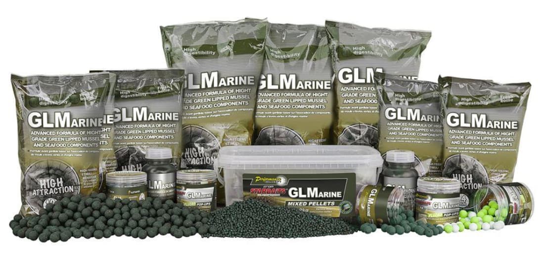 Boilies Starbaits Gl Marine Dark Green, 20mm, 1kg