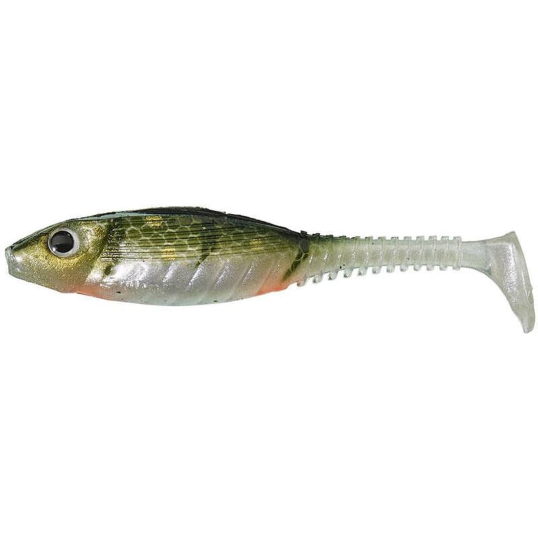 Shad Gunki Grubby SL, Green Perch, 8.5cm/6.2g, 6buc/plic