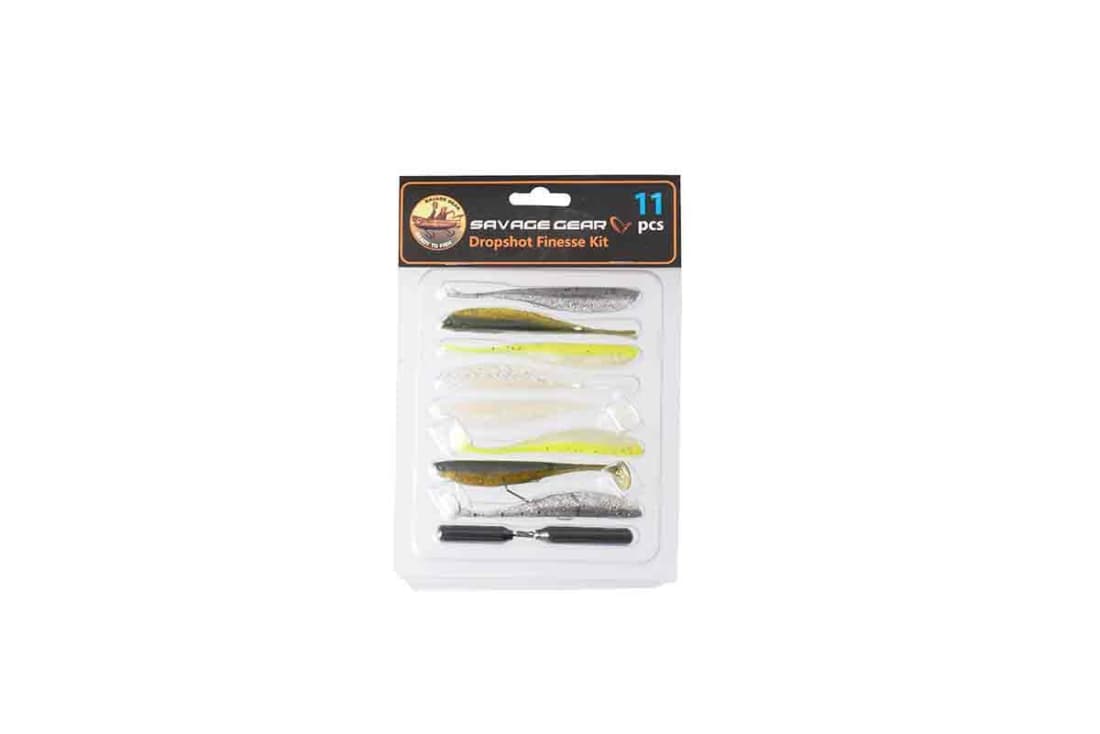 Set năluci Savage Gear Finezze Dropshot, 11buc/set