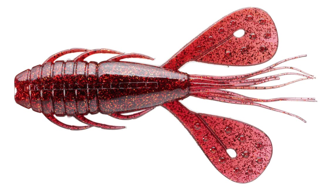 Nălucă Daiwa Prorex Both Craw, Iberian Red, 7.5cm, 6buc/plic