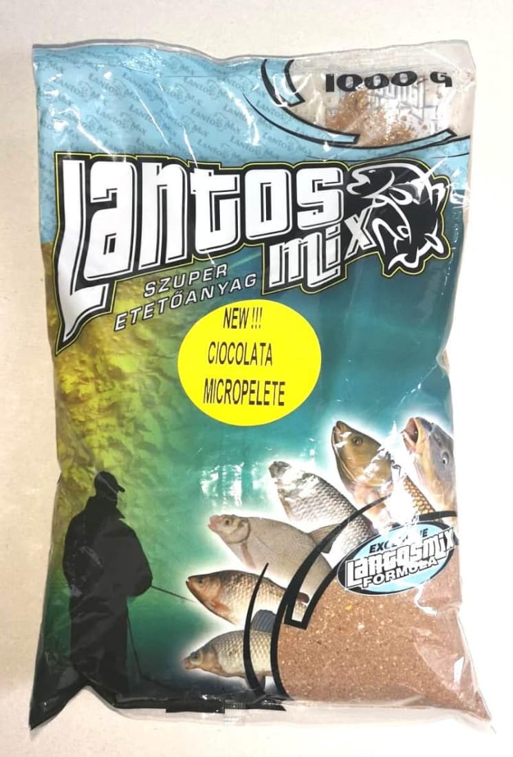 Nadă Groundbait Lantos Mix, Ciocolată&Micropelete, 1kg