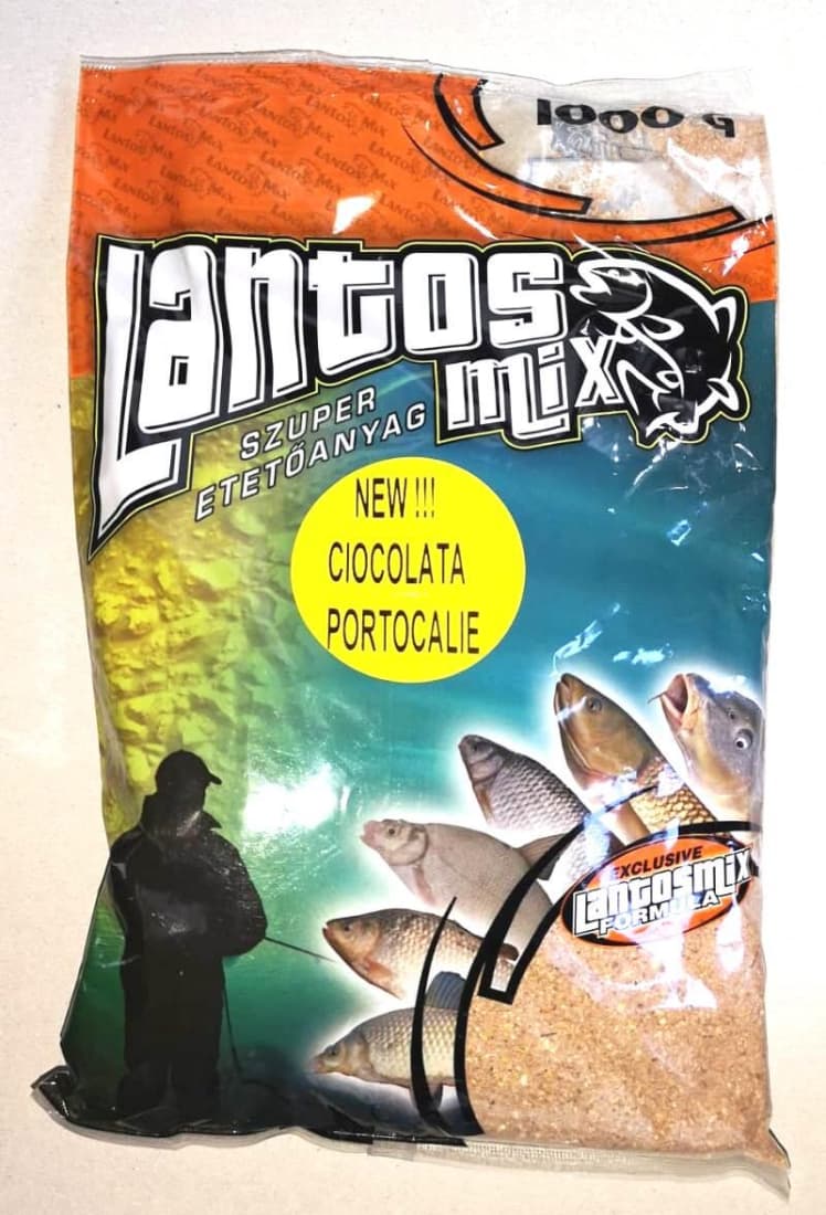Nadă Groundbait Lantos Mix, Ciocolată&Portocală, 1kg