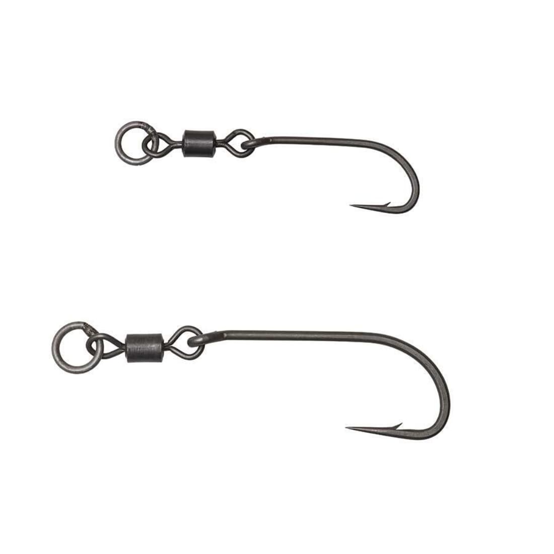 Cârlige Prologic Swivel Hooks Long Shank, Nr.4, 5buc/plic