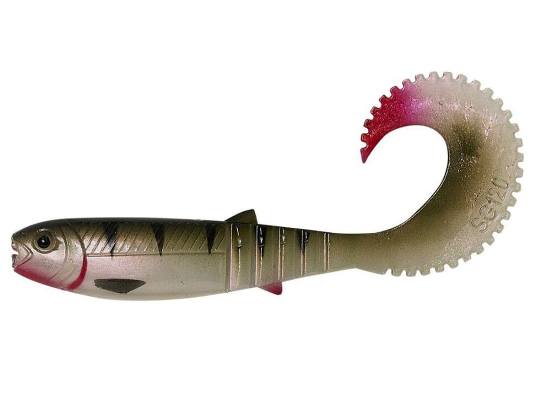 Shad Savage Gear Cannibal Curltail, Perch, 10cm, 5g, 4buc/plic