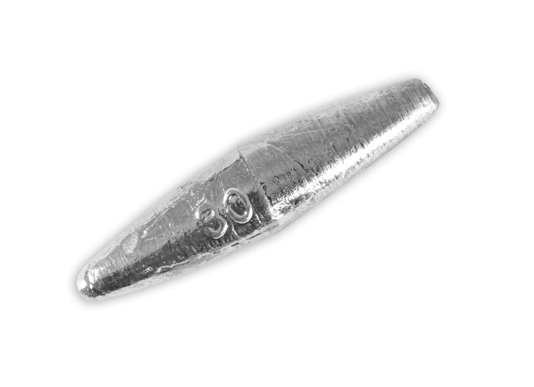 Plumb culisant tip olivetă Lineaeffe, 3g, 10buc/plic