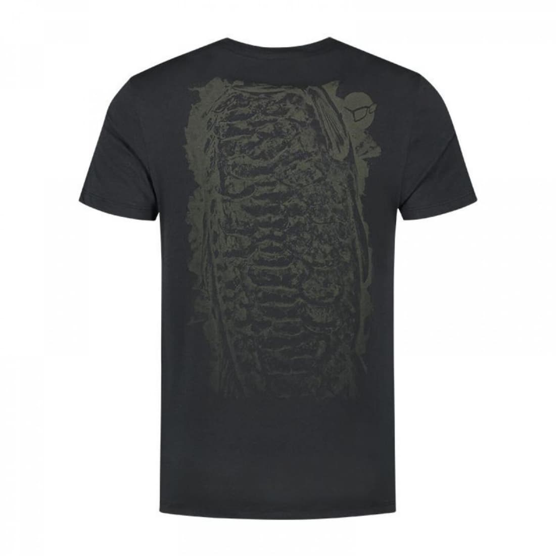 Tricou Korda Le Scaley Black Olive Print, Black, 2X-Large