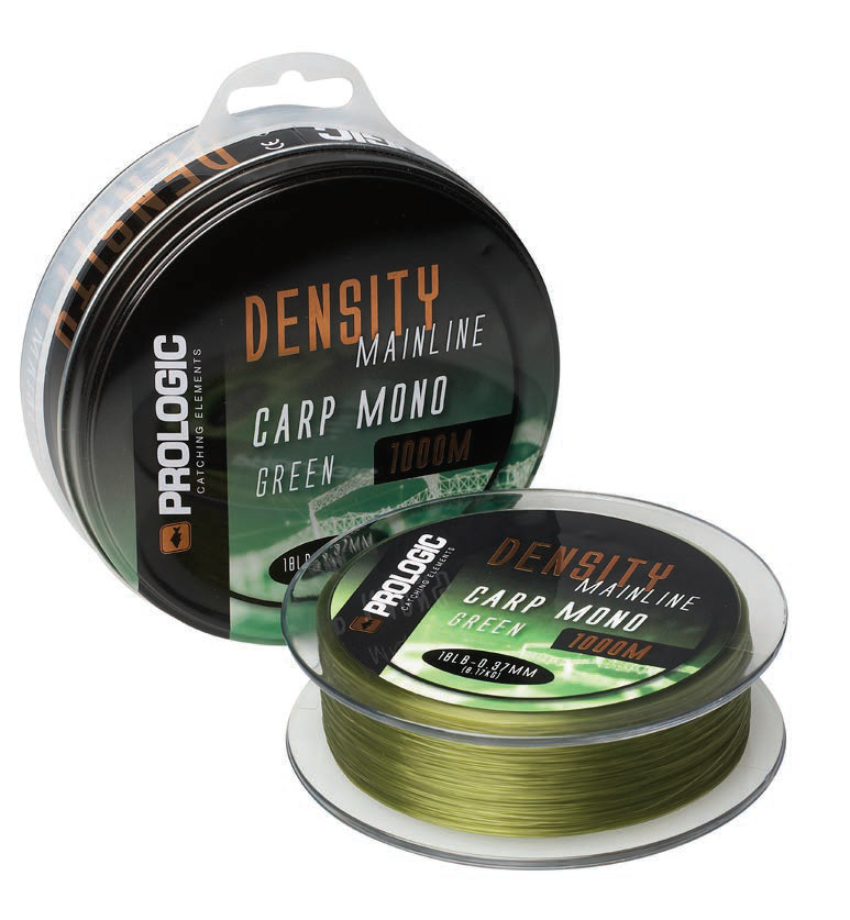 Fir monofilament Prologic Density Mainline Carp Green, 0.30mm/5.44kg/1000m