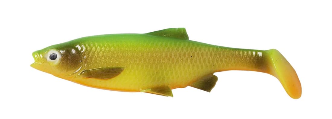 Shad Savage Gear LB Roach Paddle Tail, Firetiger, 7.5cm/5g, 4buc/plic