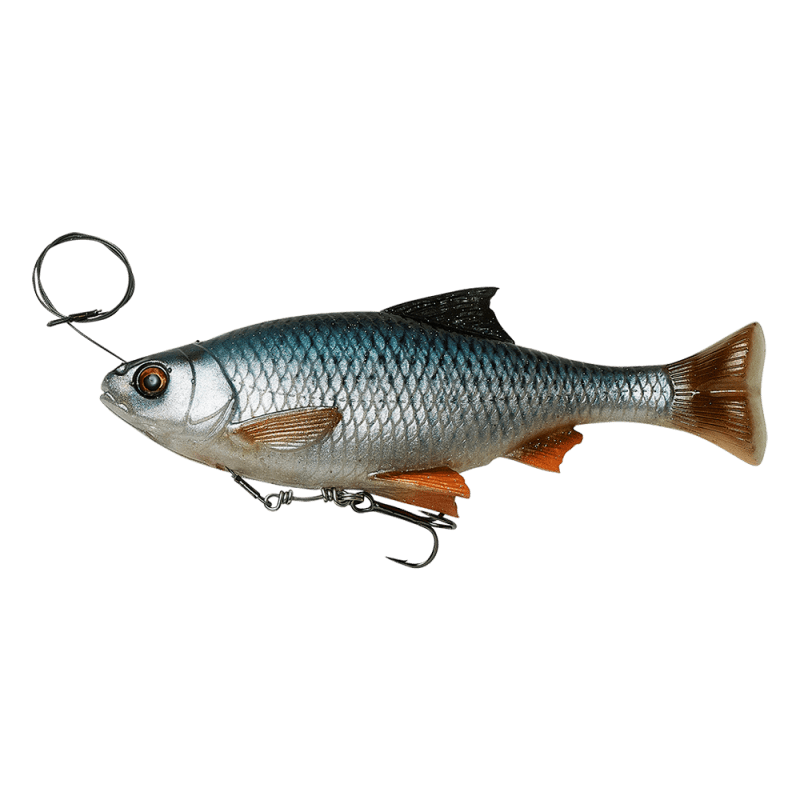 Shad Savage Gear 4D Line Thru Pulse Tail Roach, Roach, 18cm/90g