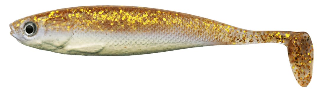 Shad Cormoran Action Fin, Golden Seed, 10cm/7g, 2buc/plic
