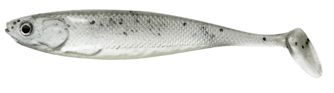 Shad Cormoran Action Fin, Pearl White, 10cm/7g, 2buc/plic