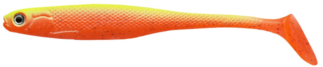 Shad Cormoran Crazy Fin, Orange Candy, 10cm/6g, 2buc/plic