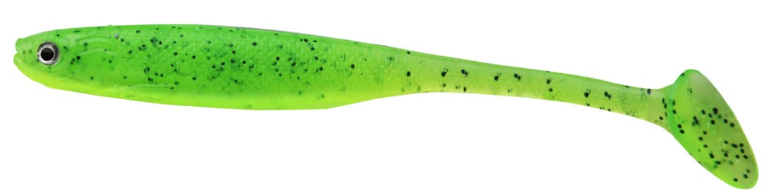 Shad Cormoran Crazy Fin, Sunny Green, 10cm/6g, 2buc/plic