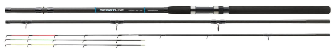 Lansetă Cormoran Sportline Feeder, 3.60m/40-120g, 3+3buc