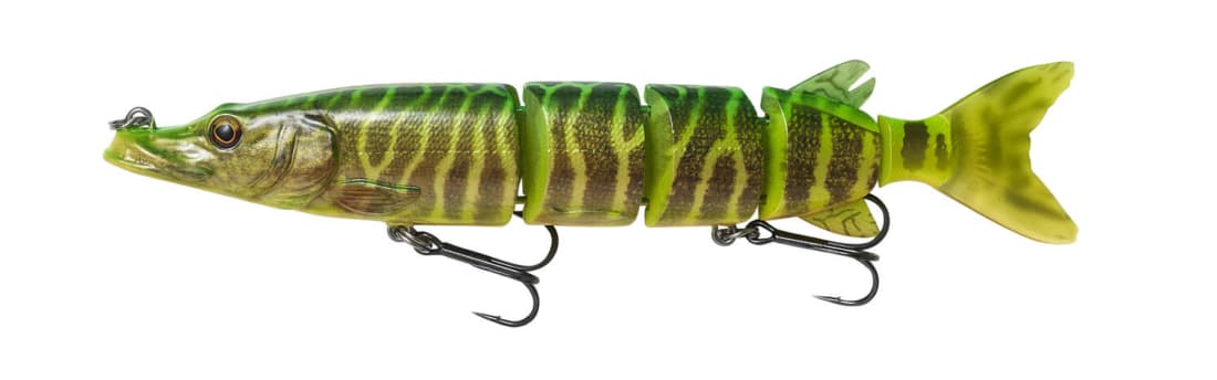 Swimbait Savage Gear 3D Hard Pike, Firetiger, 20cm/59g