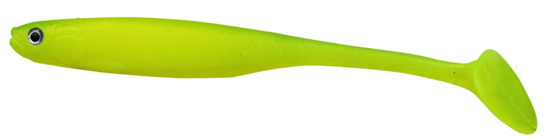 Shad Cormoran Crazy Fin, UV Lime, 10cm/6g, 2buc/plic