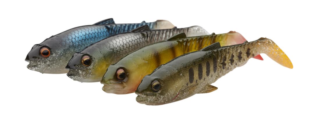 Shad Savage Gear Craft Cannibal, Clear Water Mix, 6.5cm/4g, 4buc/blister
