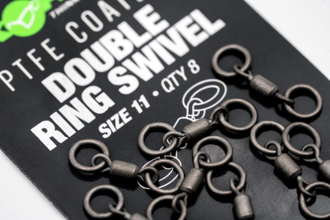 Vârtej Korda PTFE Double Ring, Nr.11, 8buc/plic