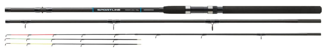 Lansetă Cormoran Sportline Feeder, 3.30m/30-100g, 3+3buc