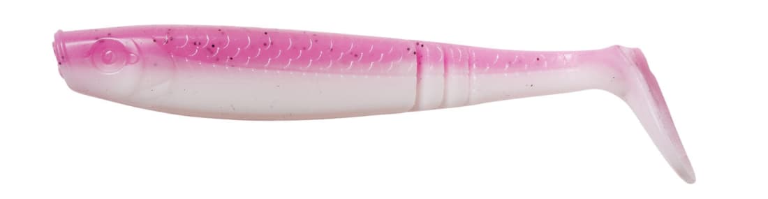 Shad Ron Thompson Paddle Tail, UV Pink White, 8cm/3.5g, 4buc/plic