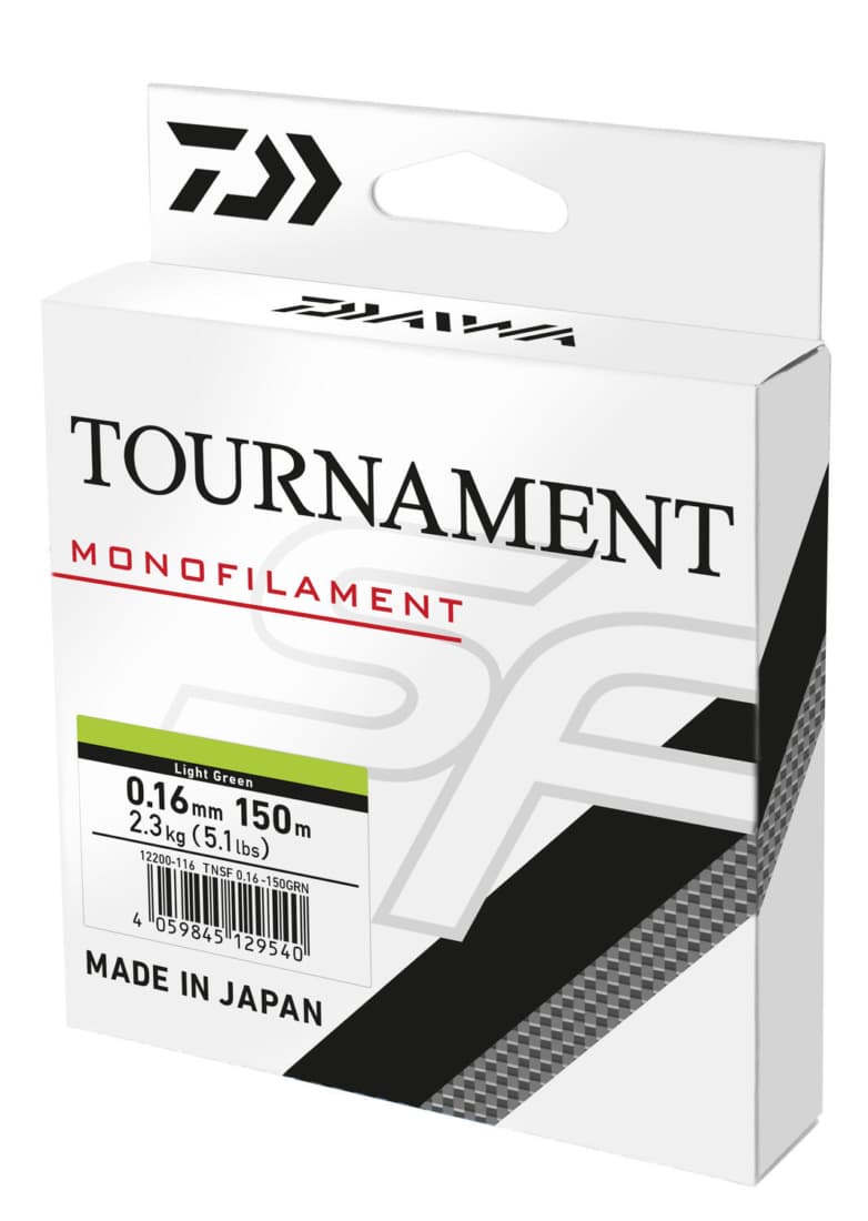 Fir monofilament Daiwa Tournament SF, Green, 0.18mm/2.9kg/300m
