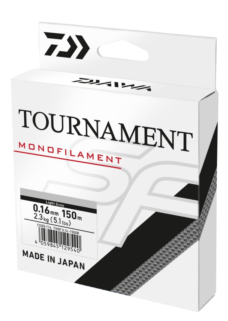 Fir monofilament Daiwa Tournament SF, Grey, 0.23mm/4.5kg/300m