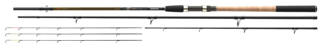 Lansetă Cormoran GF Feeder Pro, 3.60m/50-150g, 3+3buc
