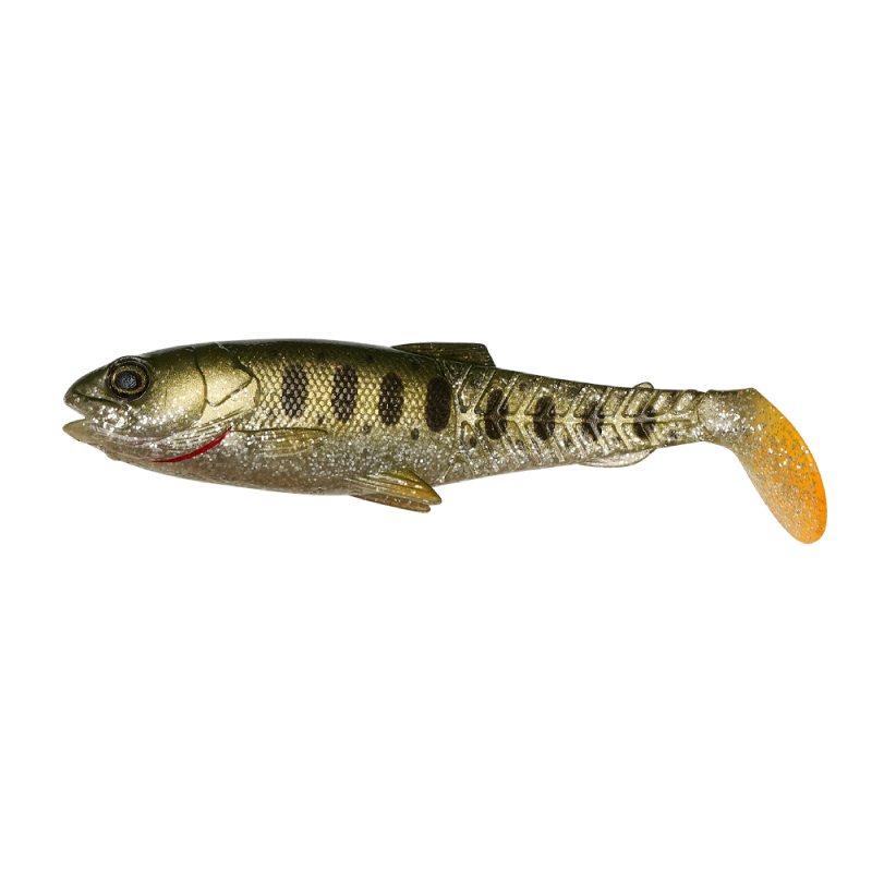 Shad Savage Gear Craft Cannibal, Olive Pearl Silver Smolt UV, 10.5cm/12g, 4buc/plic