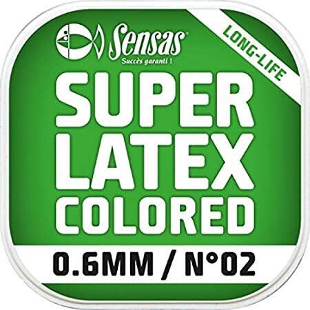 Fir elastic Sensas Super Latex 700%, Red, 1.80mm/6m