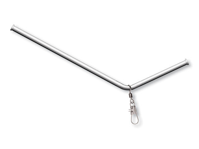 Tub antitangle metalic Cormoran, 12cm, 3buc/plic