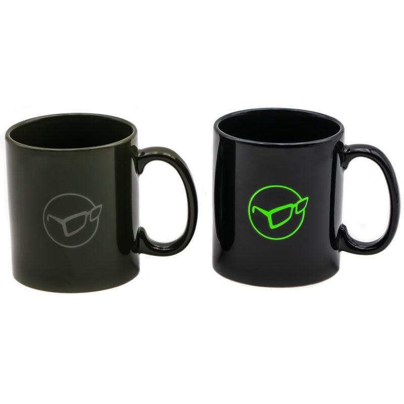 Cană ceramică Korda Logo, Olive
