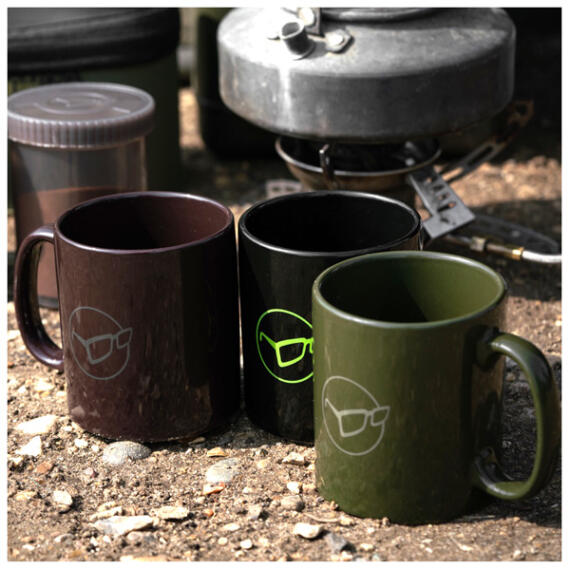 Cană ceramică Korda Logo, Black