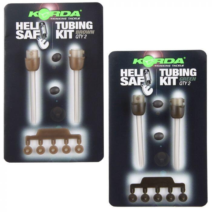 Kit montură plumb pierdut Korda Heli Safe, Green, 2buc/blister
