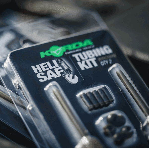Kit montură plumb pierdut Korda Heli Safe, Green, 2buc/blister