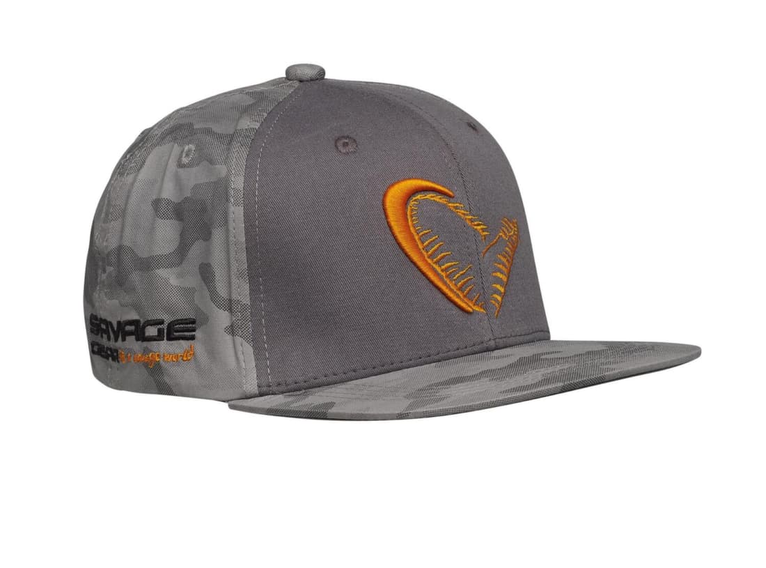 Șapcă Savage Gear Flex Fit, Camo/Grey
